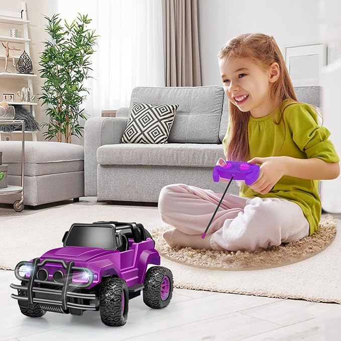 YongnKids Remote Control Car for Kids, 1:20 Scale Rc Trucks for Boys Age 4-7, Rc Truck Cars Toys for Ages 5-7 8-13 Boys Girls Birthday Gift
