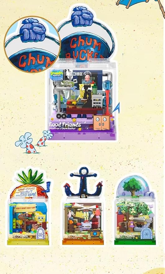 Exquisite Toy Building Block Box Set Series 2 Boat House Building Blocks Birthday Gifts for Boys and Girl with Themed Characters for 14+ Teenagers & Adults