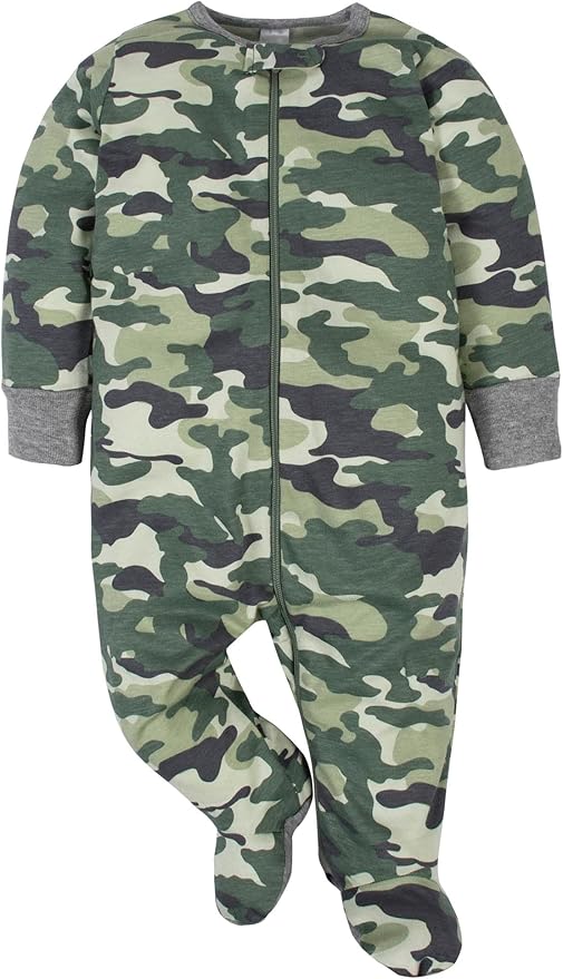 Gerber Baby Boys 4 Pack Sleep 'N Play Footie