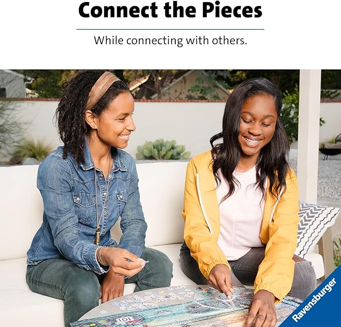 Ravensburger Abundant Blooms | 1000-Piece Jigsaw Puzzle for Kids and Adults | Precision-Made Unique Anti-Glare Surface | Engaging Activity for Brain Development