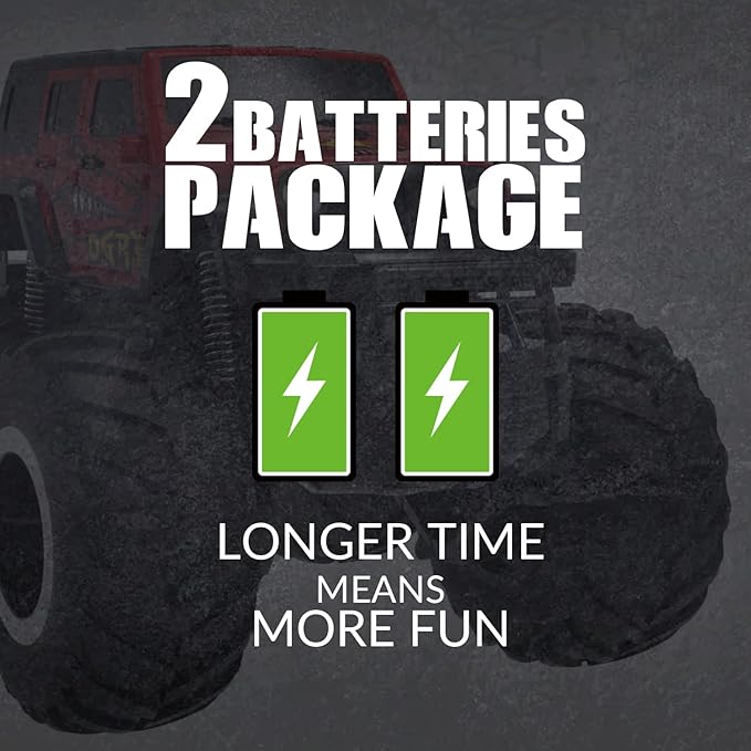 STEMTRON Amphibious Remote Control Car Toys for Boys 2.4 GHz 1:16 All Terrain Off-Road RC Car Waterproof RC Monster Truck Kids Pool Toys Remote Control Boat Gifts for Kids