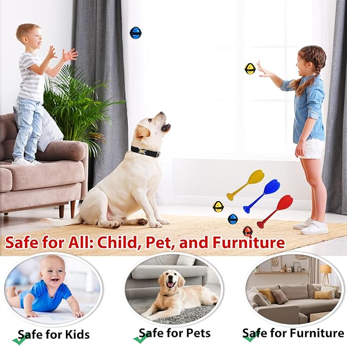 29" Kids Dart Board Game – Indoor & Outdoor Play, Party Carnival Game with 12 Sticky Balls & Darts, Easter Basket Stuffers, Fun Gift for Boys & Girls Ages 4-12