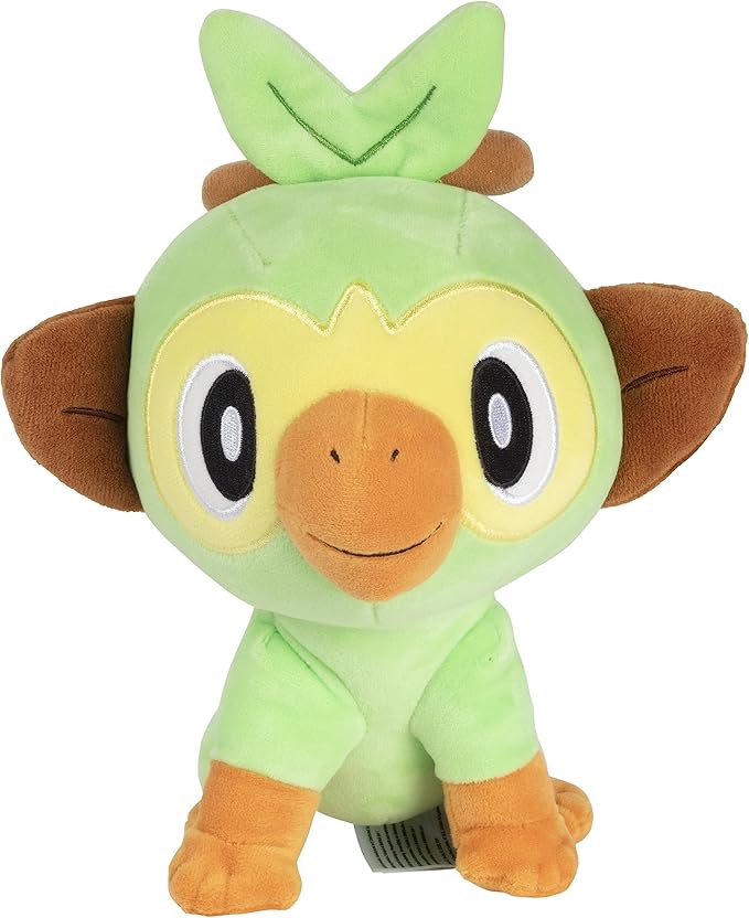 Pokemon 8" Grookey, Sobble, & Scorbunny Value Pack 3-Plush - Officially Licensed - Sword & Shield Galar Starter Set - Authentic Soft Stuffed Animal Toy - Gift for Kids, Boys, Girls