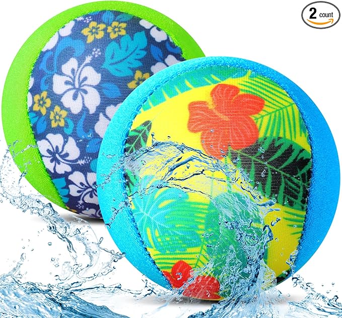 Water Skipping Ball for Children Water Bouncing Beach Pool Toy Ball for Adult Swimming Pool Games Party Favors Decoration