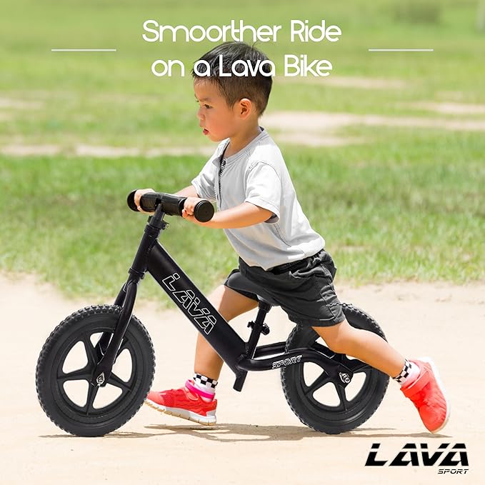 Balance Bike - Lightweight Aluminium Toddler Bike for 2, 3, 4, and 5 Year Old Boys and Girls - No Pedal Bikes for Kids with Adjustable Handlebar and Seat, EVA Tires - Training Bike