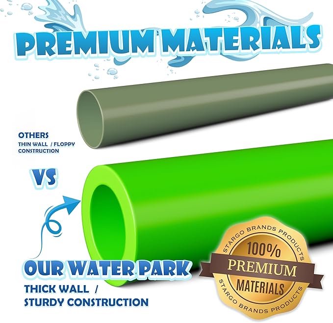 Kids Water Park Sprinkler Tunnel with Dunk Bucket for Kids | Outdoor Water Park for Kids Backyard Activity Summer Water Toy for Kids Outside