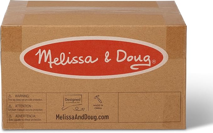 Melissa & Doug Construction Worker Role Play Costume Dress-Up Set (6 pcs) Frustration-Free Packaging - Pretend Construction Worker Outfit, Construction Worker Costume Set For Kids, Toddlers Ages 3+