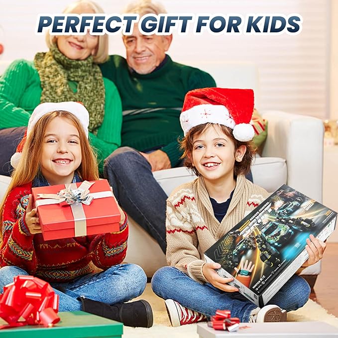 8WD Gesture Sensing RC Stunt Car, Hand Controlled Climbing Drift Dinosaur Remote Control Car, Kids Cool Toys for Ages 6 7 8-13 Boys, Christmas Birthday Gifts Ideas for 9 10 11 12 Year Old Boys