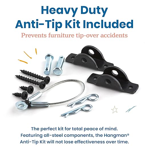 ECR4Kids Play Kitchen Storage Cupboard, Wooden Playset, Natural