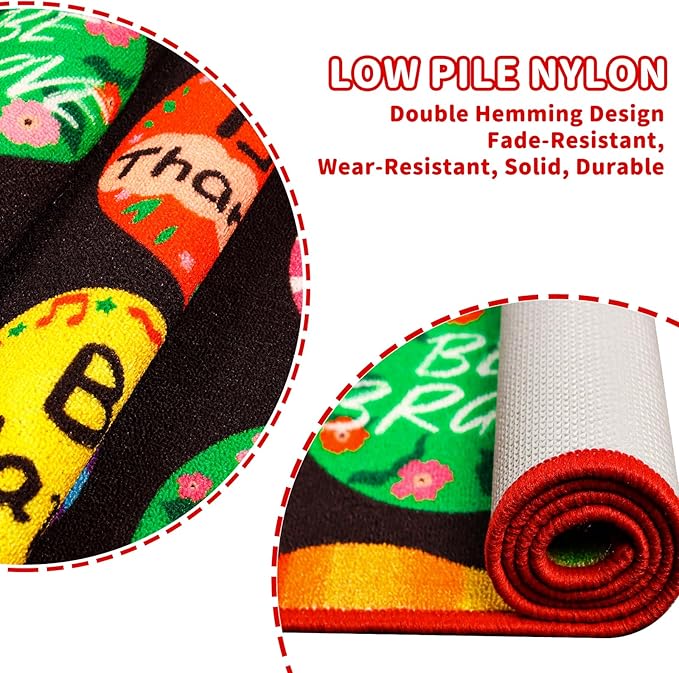 Classroom Rugs, Preschool Rugs for Elementary, School Learning Seat Area Rug, Non-Slip Educational Classroom Carpet, Washable Kids Mat for Playroom Nursery (Style 9, 13'x 7'5")