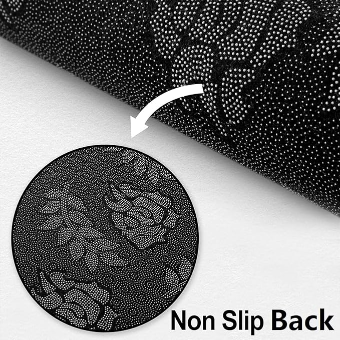 Erosebridal Cute Retro Groovy Flowers Area Rug 3x5 Kawaii Colorful Floral Rug for Kids Girls Bedroom,Cartoon 70S 80S Carpet Hippie Aesthetic Non Slip Living Room Rugs