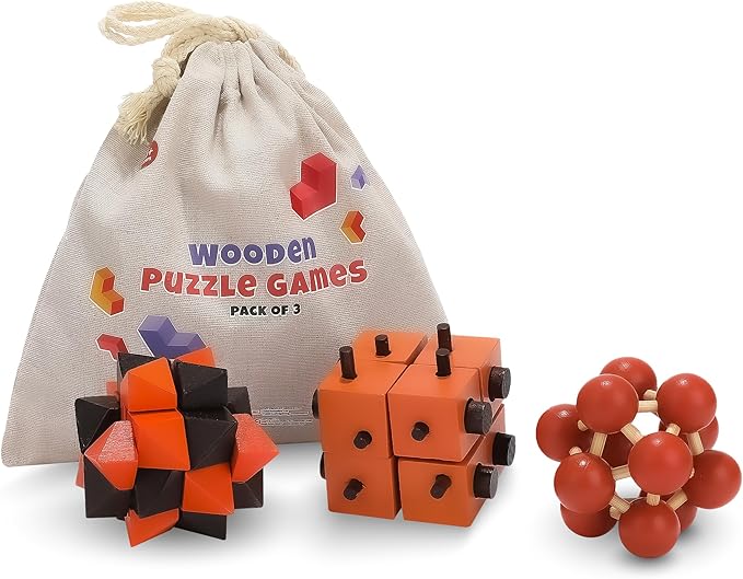 Sharp Brain Zone Teaser Puzzle 3Pcs