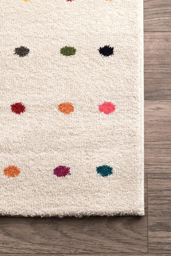 nuLOOM Dorie Polka Dot Runner Rug, 2' 5" x 8', Multi