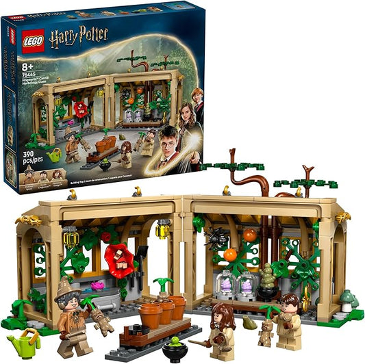 LEGO Harry Potter Hogwarts Castle: Herbology Class Kids Toy - Building and Learning Toy for Pretend Play - Harry Potter Collectible for Boys and Girls, Ages 8+ - Birthday Gift Idea - 76445
