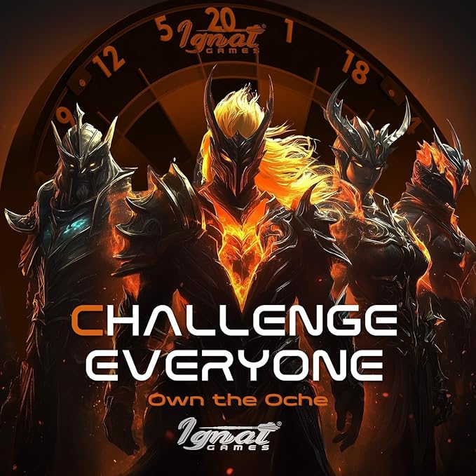 IgnatGames Steel Tip Darts Set - 3/6/12 Pack Brass Darts Metal Tip Set with Exquisite Case - Aluminum Shafts, 2 Sets of Flights, Dart Tool & Sharpener