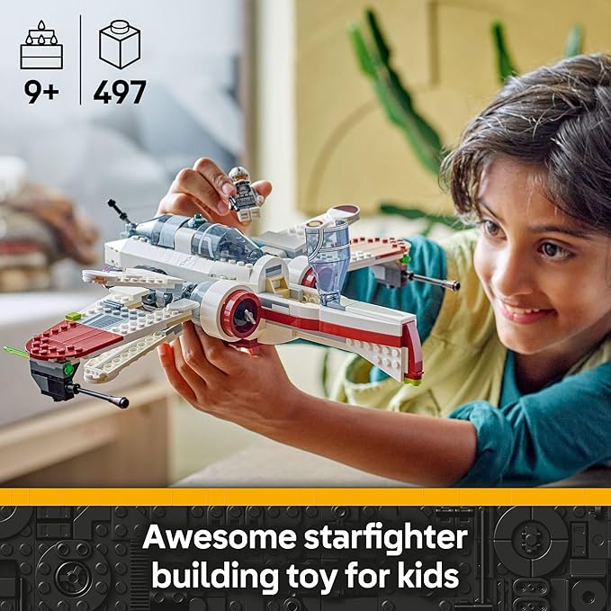 LEGO Star Wars: Revenge of The Sith ARC-170 Starfighter Spaceship Building Toy - Kids Star Wars Toy for Boys and Girls, Ages 9+ - Gift Idea for Birthdays - 75402