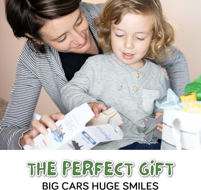 SplashEZ Mold Free Car Bath Toys for Kids | Toddler Bath Toys with No Hole for Water | Vehicles Set Ideal Size for Little Hands | Safe, Durable for Endless Tub Fun | Great for Boys & Girls Ages 0+