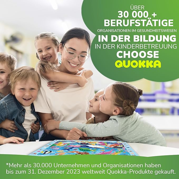 QUOKKA Princess Puzzles for Kids Ages 4-6 - Toddler Puzzles Ages 3-5 - 4-Pack 60 Piece Search and Find Jigsaw Puzzle 6-8 - Unicorn Mermaid Fairy Puzzle for Girls - Learning Educational Toy for 5 Year