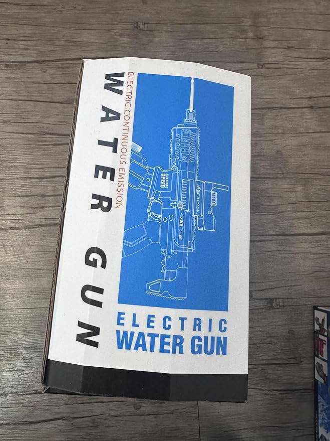 2025 Electric Water Guns for Adults Kids, Automatic Water Gun Toy for Kids Ages 4-8 8-12, Large Capacity High Power, 32ft Ultra-Long Range, Summer Pool Outdoor Beach Water Toys for Boys Girls（Red）