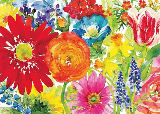 Ravensburger Abundant Blooms 1000 Piece Jigsaw Puzzle for Adults - 12000671 - Handcrafted Tooling, Made in Germany, Every Piece Fits Together Perfectly