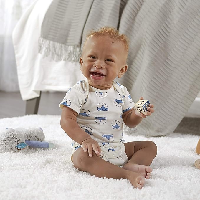 Gerber baby-boys 5-pack Short Sleeve Variety Onesies Bodysuits