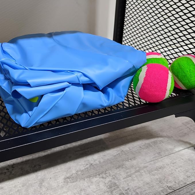 Franklin Sports Kids Dart Board - Inflatable Dart Ball Game with 3 Tennis Ball Self-Stick Darts - 20 X 20