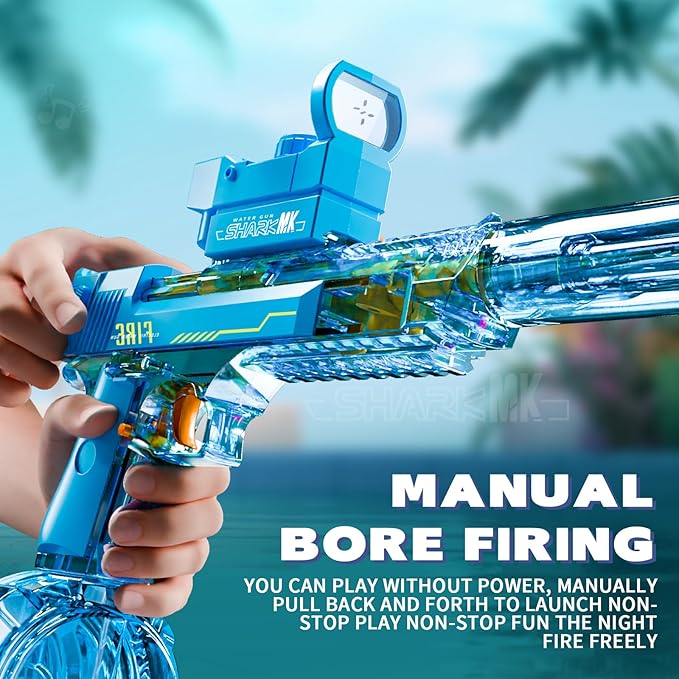Electric Water Gun, Water Guns for Adults, Large Capacity High Powered Squirt Electric Water Gun, Range 28-32 FT, Summer Water Pistol Toys for Pool Party Beach Outdoor