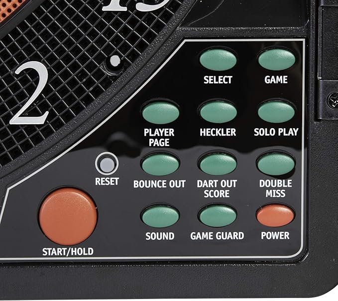 Arachnid Titanium 5400 Electronic Dartboard and Cabinet, Black