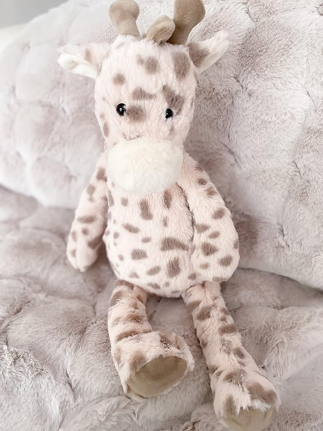 MON AMI Gia The Giraffe Floppy Stuffed Animal – 17”, Soft Stuffed Toy Plushies for Babies/Toddlers, Gifts for Kids of All Ages, Zoo Animals