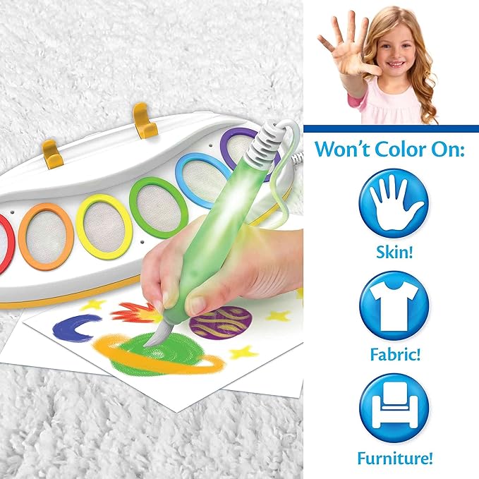 Crayola Color Wonder Magic Light Brush, Mess Free Painting Station for Kids, Gift for Kids, Toddler Toys & Activities, Ages 3, 4, 5