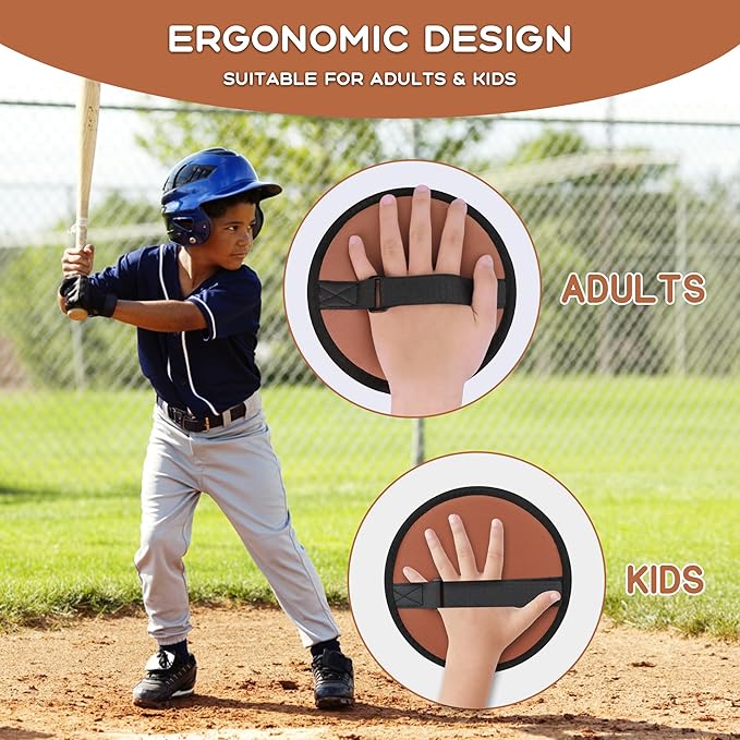 Toss and Catch Soft Ball Game Set Toys for Kids 3 4 5 6 Boy Girl, Toddler Baby Beginner Sticky Baseball Softball Catcher Glove Mitt Pad Paddle, Outdoor Indoor Tennis Ball Catching Sports Toys