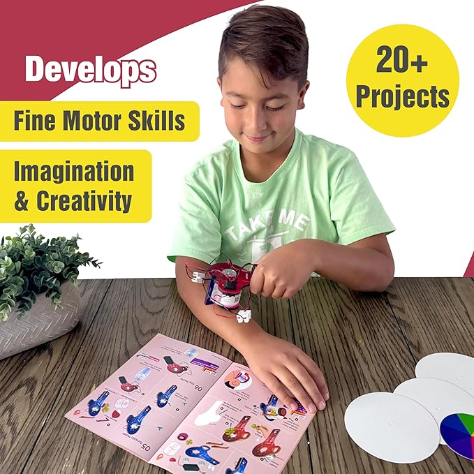 Butterfly EduFields STEM Kits for Boys Age 8-12 | 20+ Projects & Activities | Science & Engineering Toys | Learning Gifts for Kids 8 9 10 11 12 | Ideal for Ages 8+ Year Old Boys