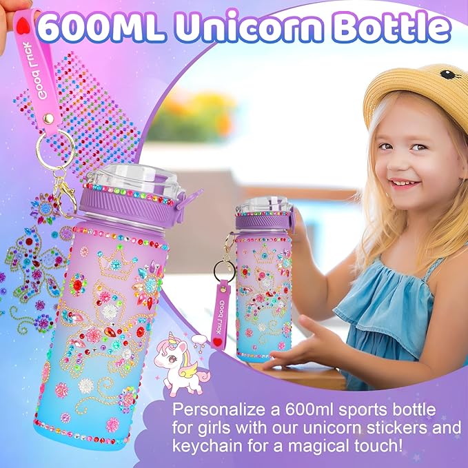 Jenria Unicorn Gifts for Girls, Kindergarten Graduation Gifts Birthday Gifts for Girls Age 3 4 5 6 7 8 9 10 Years Old Girl Birthday Gift Ideas, Girls Toys Age 6-8, Unicorn Toys for Daughter, Niece
