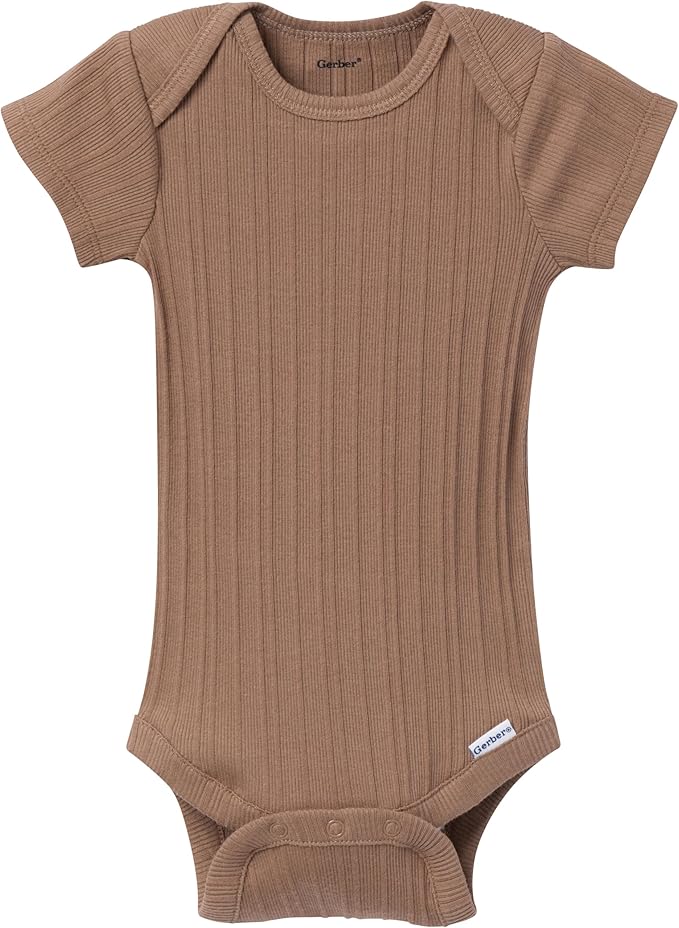 Gerber Baby Girls' 6-Pack Long-Sleeve Onesies Bodysuits