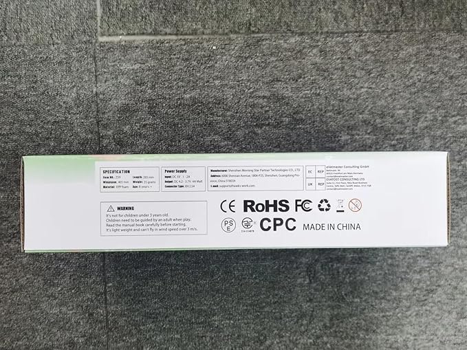 HAWK'S WORK RC Eagle, 2 CH RC Plane Ready to Fly, 2.4GHz Remote Control Airplane, Easy to Fly RC Glider for Kids & Beginners