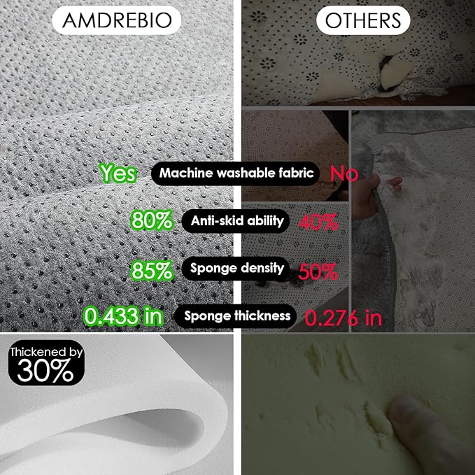 Amdrebio Ivory White Round Rug 4Ft for Kids Bedroom Aesthetic, Washable Fluffy Fuzzy Circle Area Rugs for Living Room, Circular Plush Soft Shaggy Cream Carpet for Baby Nursery Dorm Teen Girls Boys