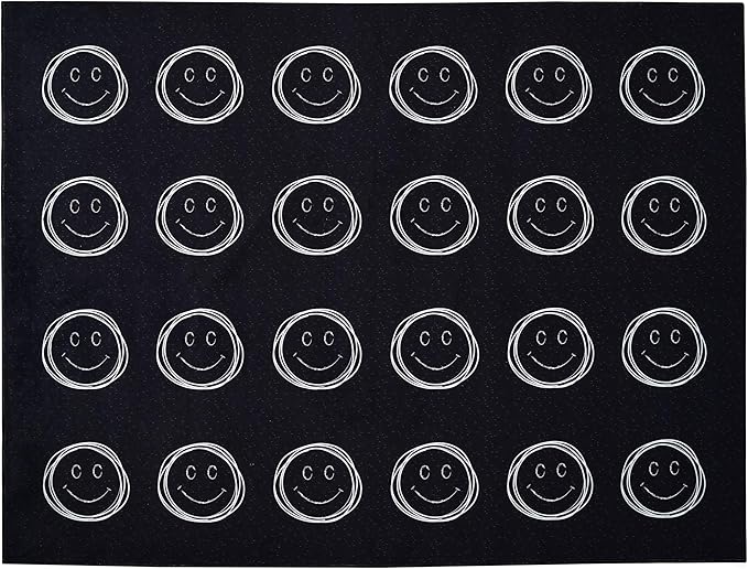 Hudson Comfort Classroom Rug 9x12 - Rugs for Elementary, Daycare, Nursery, and Playroom - Super Soft Non-Slip Carpet - Kids Fun Floor Mat for Playtime (Smiley Face)