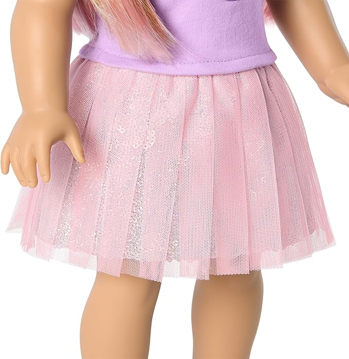 American Girl, Summer McKinny Girl of The Year 2025 Bake Sale Outfit for 18-inch Dolls, with a t-Shirt, Skirt, Headband and Shoes, Ages 6+