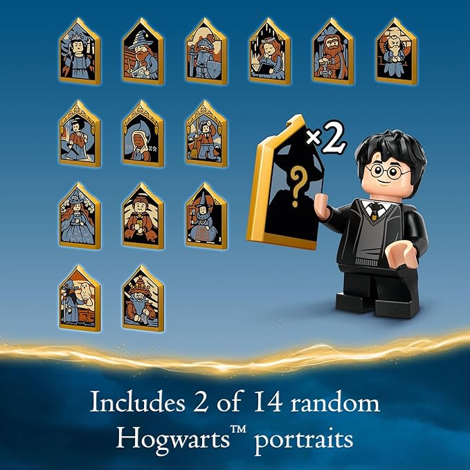 LEGO Harry Potter Hagrid's Hut: an Unexpected Visit - Harry Potter Toy for Boys & Girls Ages 8+ - Kids Building Toys W/Buildable House, 7 Minifigures & Dragon - 76428