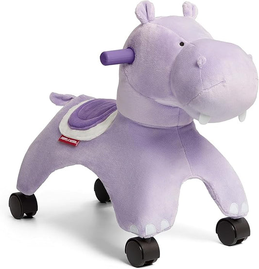 Radio Flyer Holly The Rolling Hippo, Ride On Toy for Toddlers Ages 1-3, Large