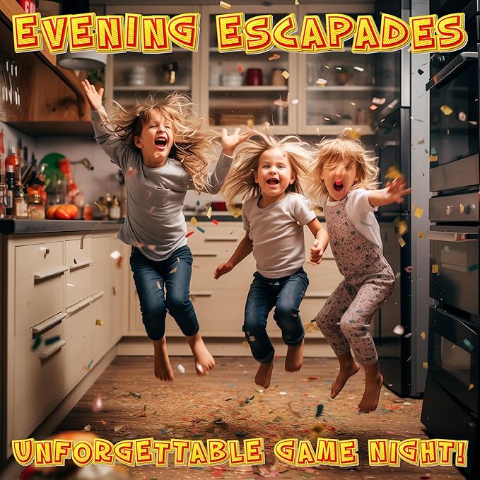 Funwares Minute of Fun Game - Minute to Win It Games for Kids, Adults, Teens, Families, Game Night, Gift for Home, Birthdays, or Travel. 2-12 Players! Home Edition, 218 Challenges!