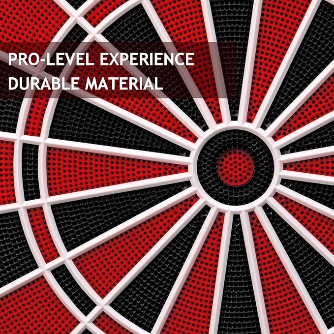 Electronic Dartboard 34 Games 355 Variations with 12 Darts Illuminated Dartboard Dart Storage for 12 Darts