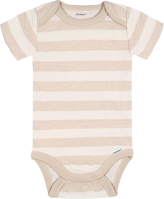 Gerber baby-boys 5-pack Short Sleeve Variety Onesies Bodysuits