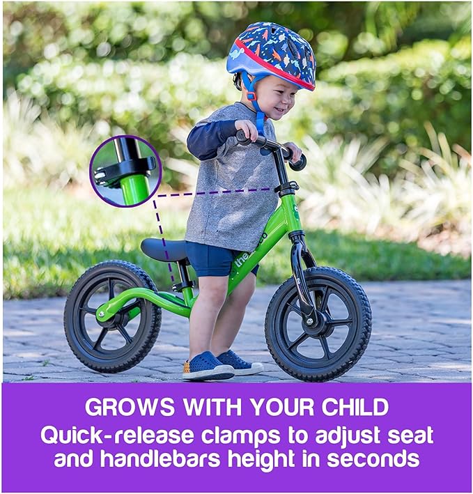 The Original Croco Ultra Lightweight and Sturdy Balance Bike.3 Models for 2, 3, 4, and 5-Year-Old Kids. Unbeatable Features. Toddler Training Bike, No Pedal