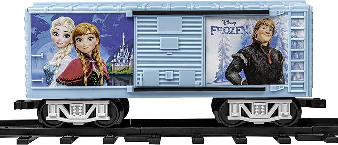 Lionel Disney's Frozen Ready-to-Play Set, Battery-Powered Model Train Set with Remote
