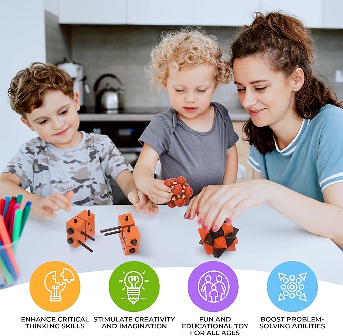 Sharp Brain Zone Teaser Puzzle 3Pcs