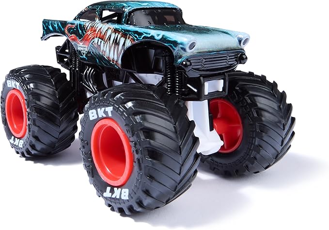 Monster Jam, Marvel Official Venom Vs. The Amazing Spider-Man Die-Cast Monster Trucks, 1:64 Scale, Kids Toys for Boys and Girls Ages 3 and up