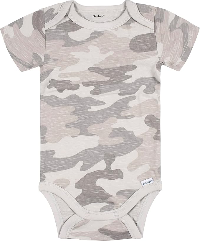 Gerber baby-boys 5-pack Short Sleeve Variety Onesies Bodysuits