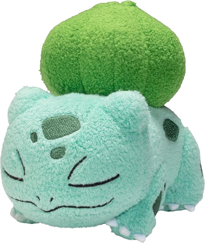 Pokémon 5" Sleeping Squirtle, Charmander, Bulbasaur Starter Plush 3-Pack - Officially Licensed - Authentic Soft Stuffed Animal Toy Figure Set - Gift for Kids, Boys, Girls - 2+