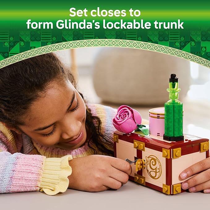 LEGO Wicked Glinda & Elphaba's Dormitory Building Toys - Wicked Toys for Girls & Boys, Age 8+ - Birthday Gift Idea - Buildable Doll House for Kids - 75683